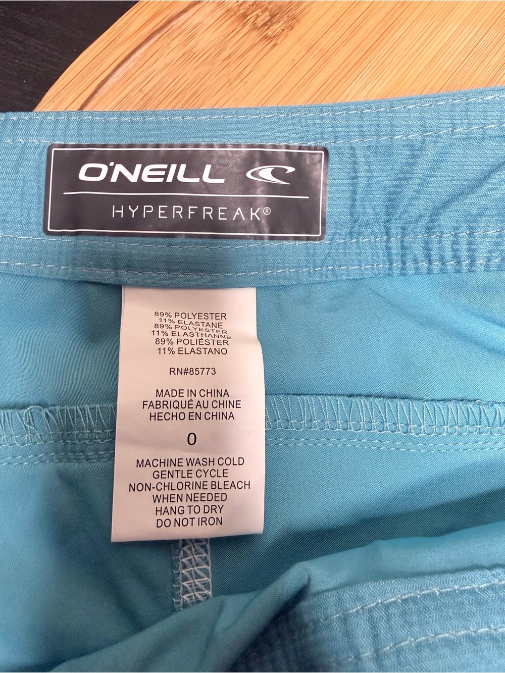 O'Neill Hyperfreak Swim Shorts - Light Teal